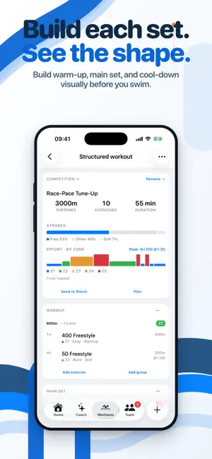 Swimio: Swim Coach & Tracker screenshot 4