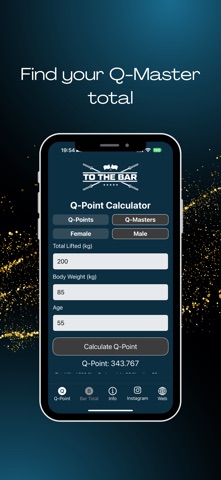 Q-Points Calculator screenshot