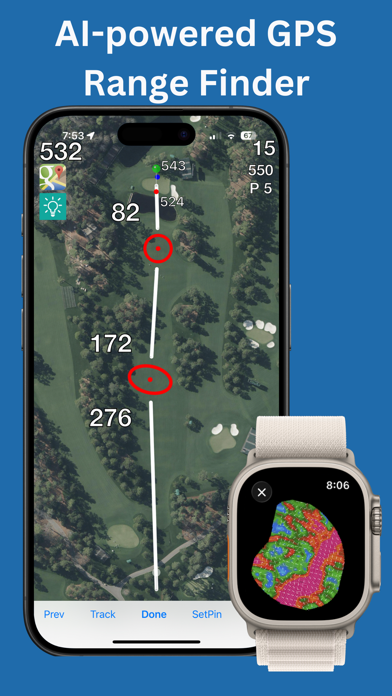 Screenshot #1 pour Golf GPS Range Finder: ForeFun