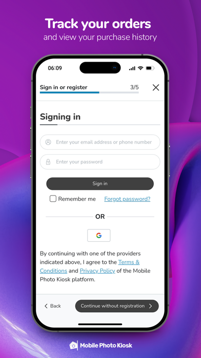 Mobile Photo Kiosk Screenshot