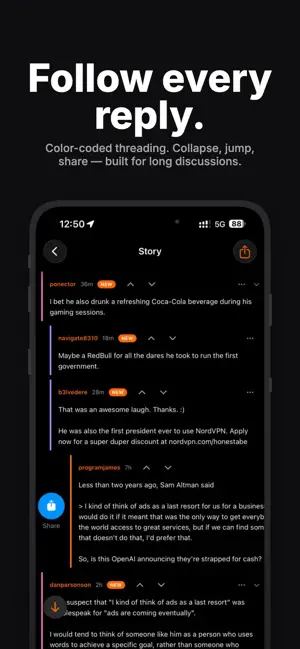 HackerWire for Hacker News 截图