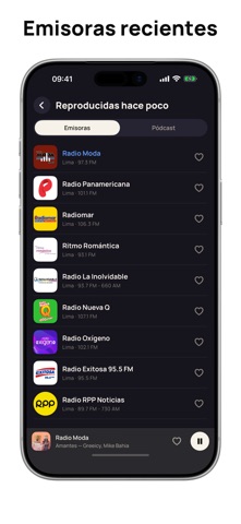 Radios de Perú en vivo FM AM screenshot