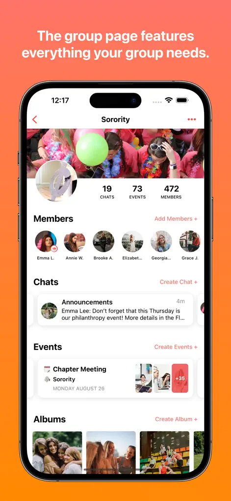 Flare - For Groups - Social Networking App | MWM