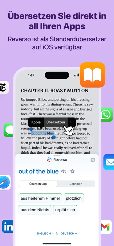 Reverso Context Übersetzer screenshot 3 of 8