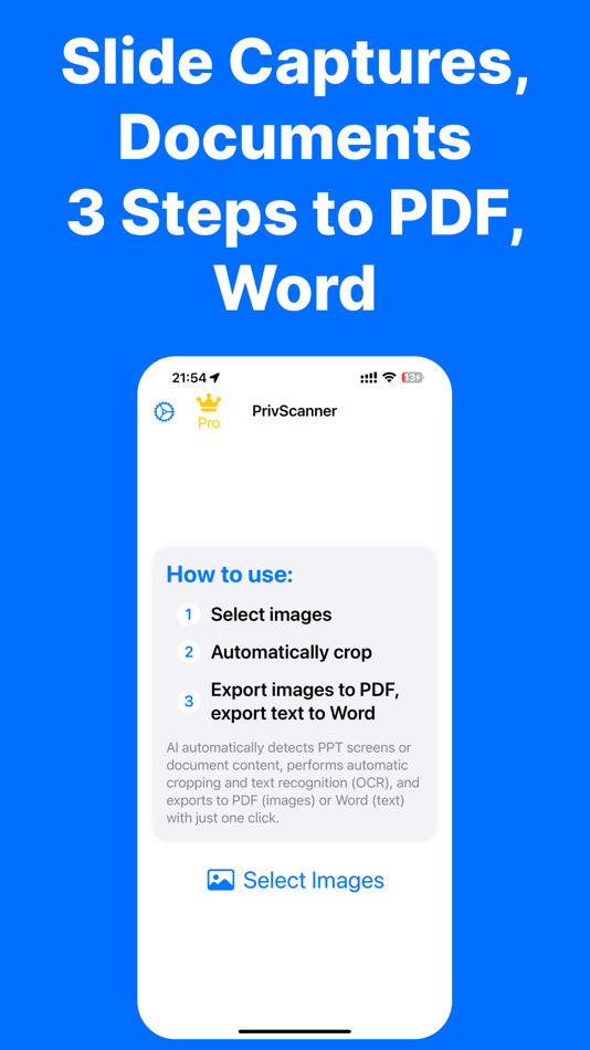 #1. PrivScanner - Batch Scan & OCR (iOS) 来自: 颖 胡