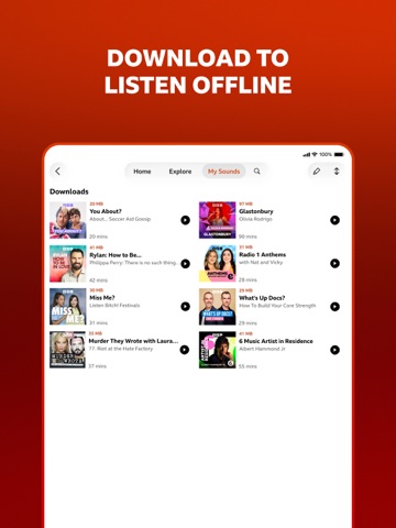 BBC Sounds iPad screenshot 7