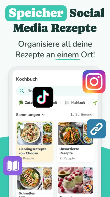 Choosy: Essensplaner & Rezepte screenshot 3 of 9