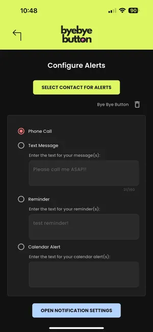 Bye Bye Button screenshot 1