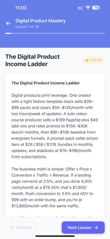 EarnPath iPhone screenshot