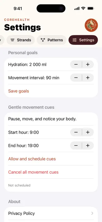 CoreHealthㅤ screenshot 5