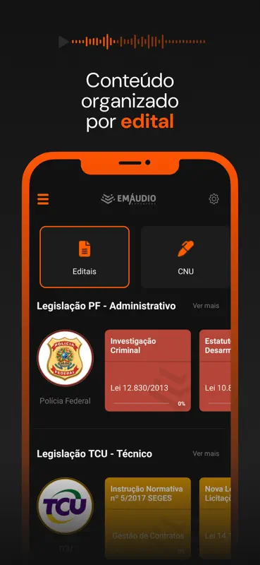 EmAudio Concursos screenshot 5 of 9