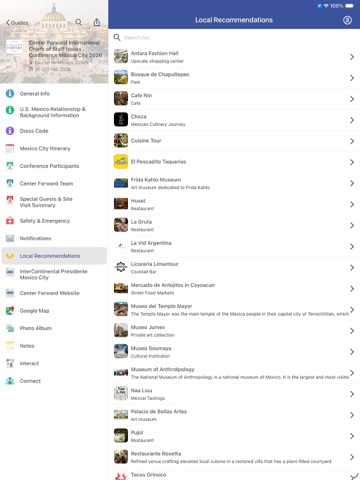 Center Forward iPad screenshot