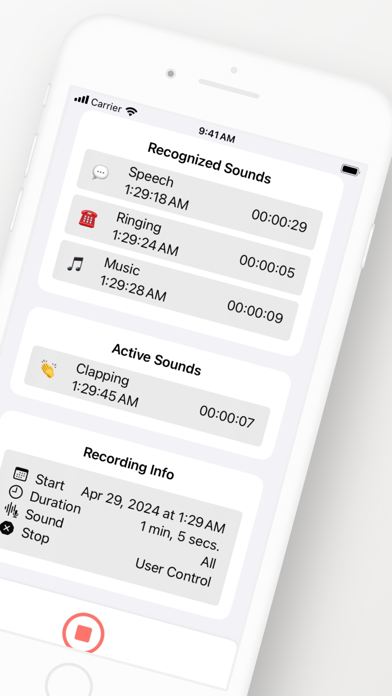 Recordi - Record Sleep Sounds Screenshot