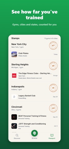 The Gym Atlas iPhone screenshot
