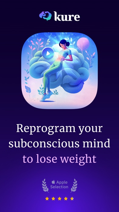 Kure: Healing Hypnosis Screenshot 1 - AppWisp.com Kure: Healing Hypnosis Screenshot 1 - AppWisp.com