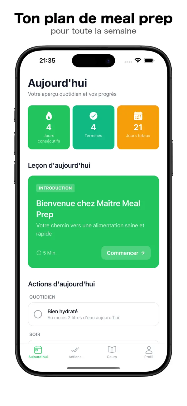 Screenshot #1 pour Meal Prep - Batch Cooking