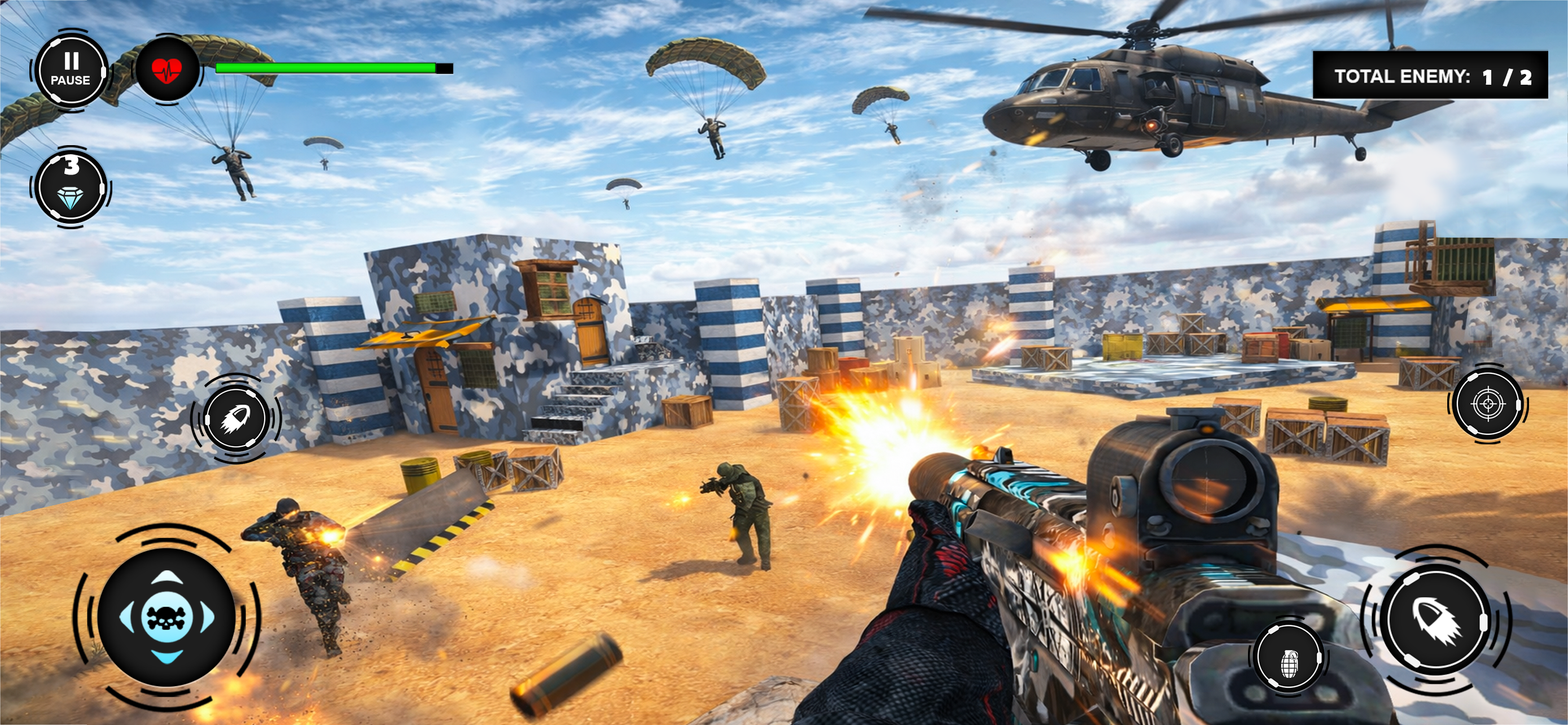 Commando Rush Last Bullet