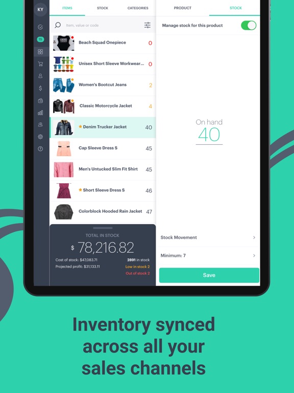 Screenshot #6 pour Kyte: POS, Inventory and Store