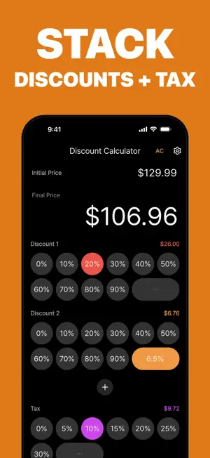 Discount Calculator - Sale screenshot 2