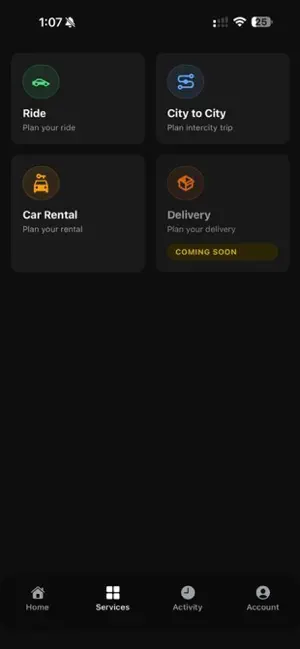 MOJ Ride screenshot 4