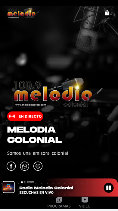 Radio Melodia Potosi Screenshot 2 - AppWisp.com Radio Melodia Potosi Screenshot 2 - AppWisp.com