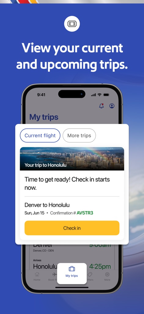 Southwest Airlines: Travel App - Effortless Trip Management