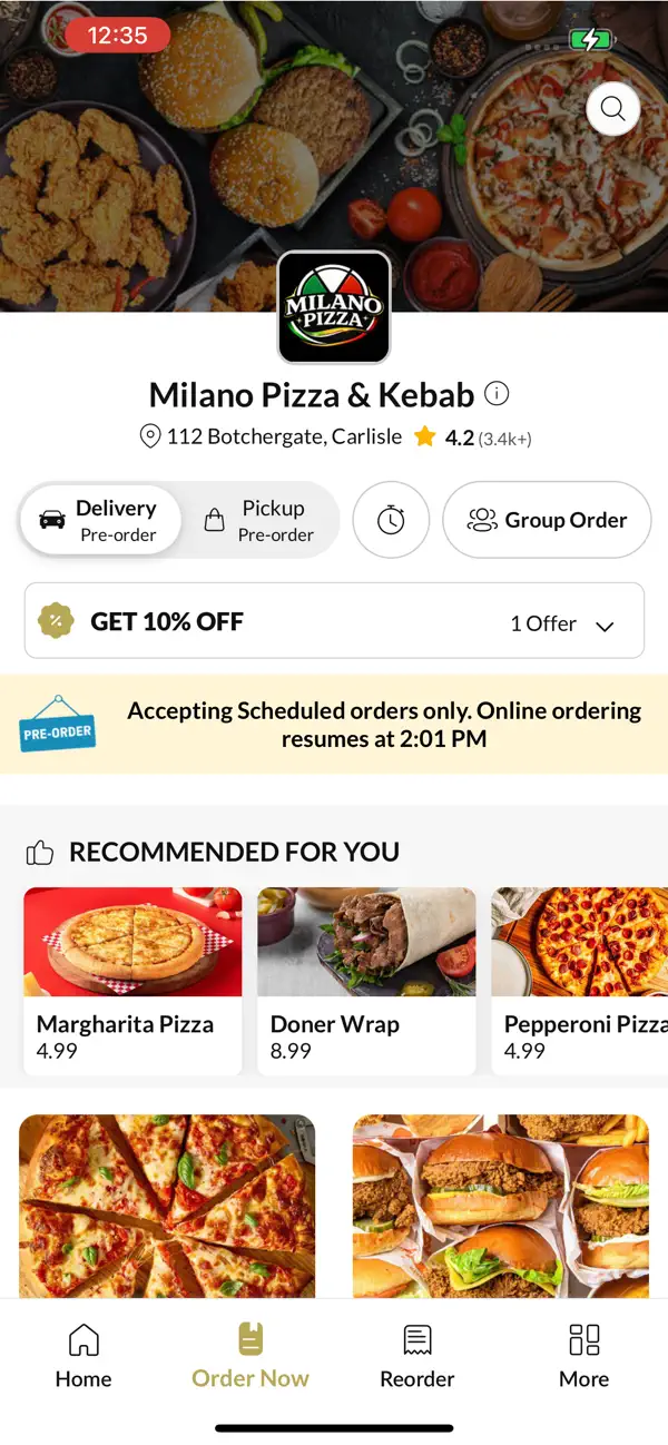 Screenshot #2 pour Milano Pizza & Kebab