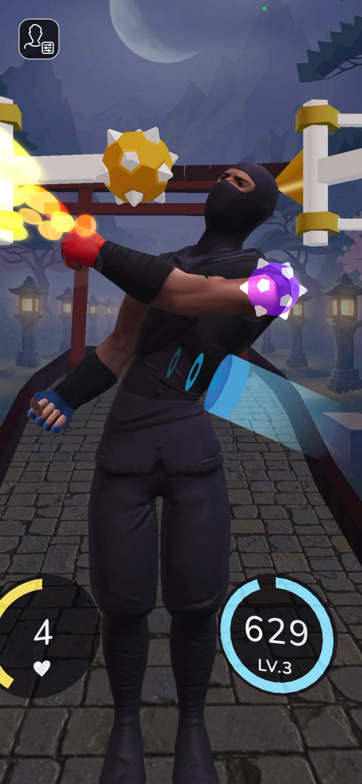 KinexPlay AR Motion Ninja Game screenshot 4