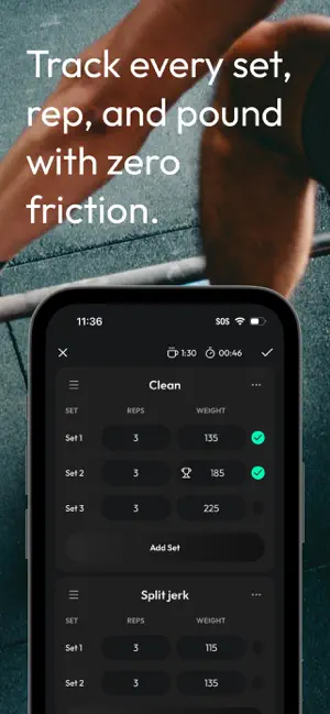 Olly - Gym log & PR tracker screenshot 2
