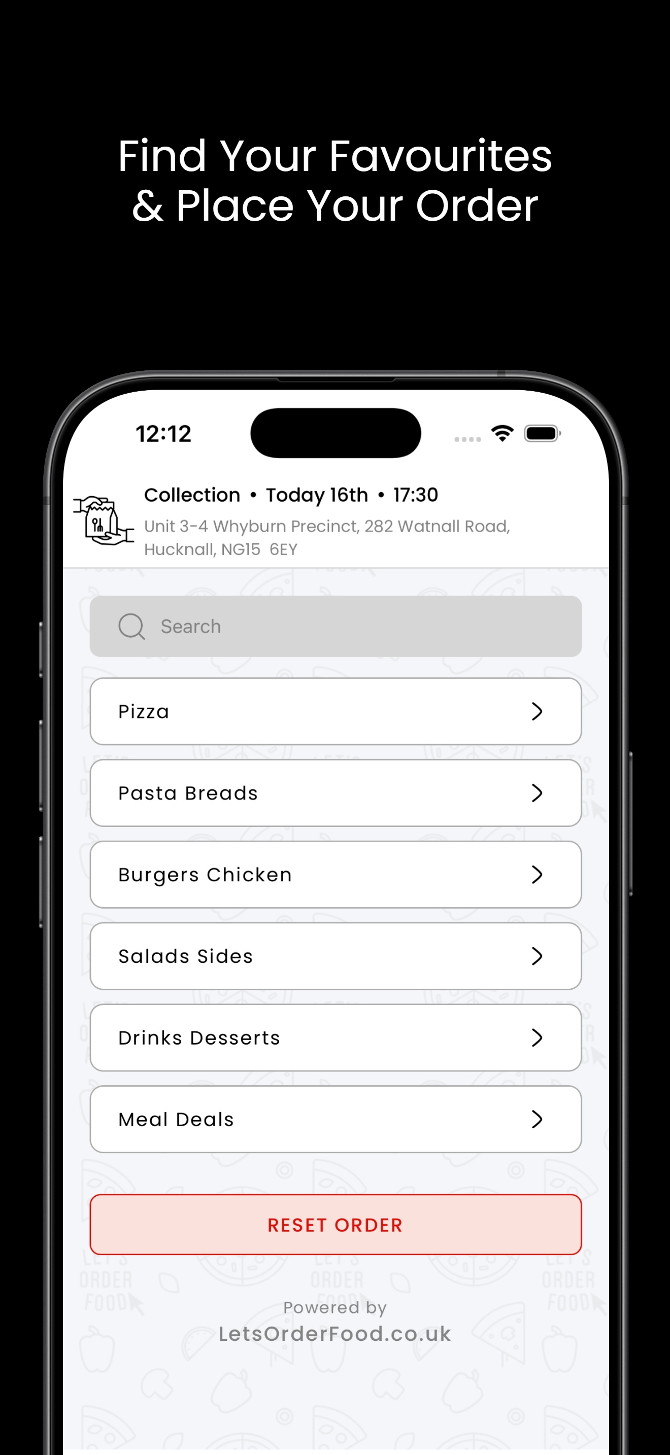 Pizza Town Hucknall screenshot 4