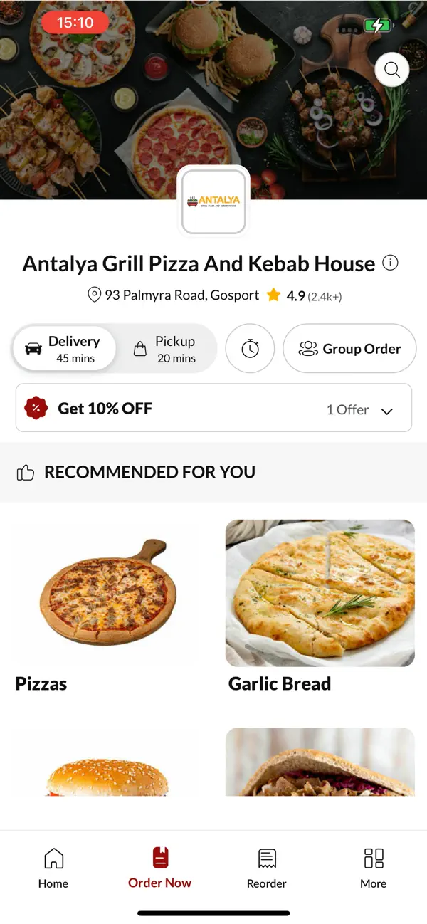 Screenshot #2 pour Antalya Grill Pizza And Kebab