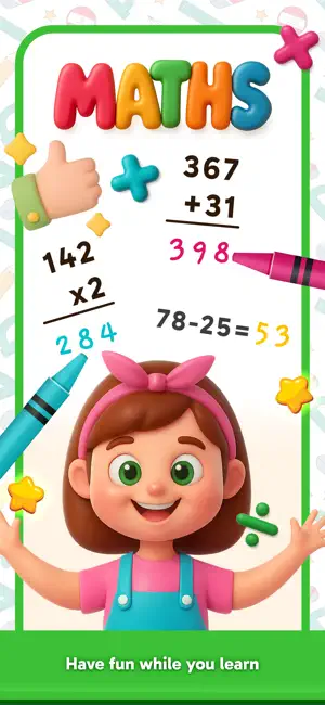 Learn add & subtract for kids screenshot 1