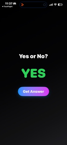 Yes or No Picker screenshot