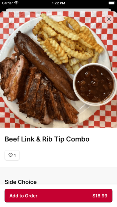 Terrell's Eat The Bone BBQ iPhone screenshot 3 - Food & Drink app