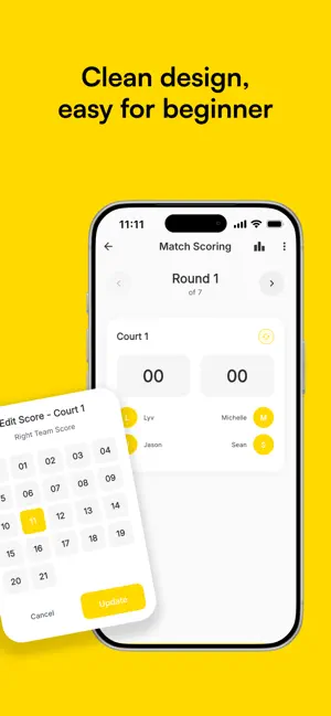Qlutch - Padel Scoring iPhone screenshot 5