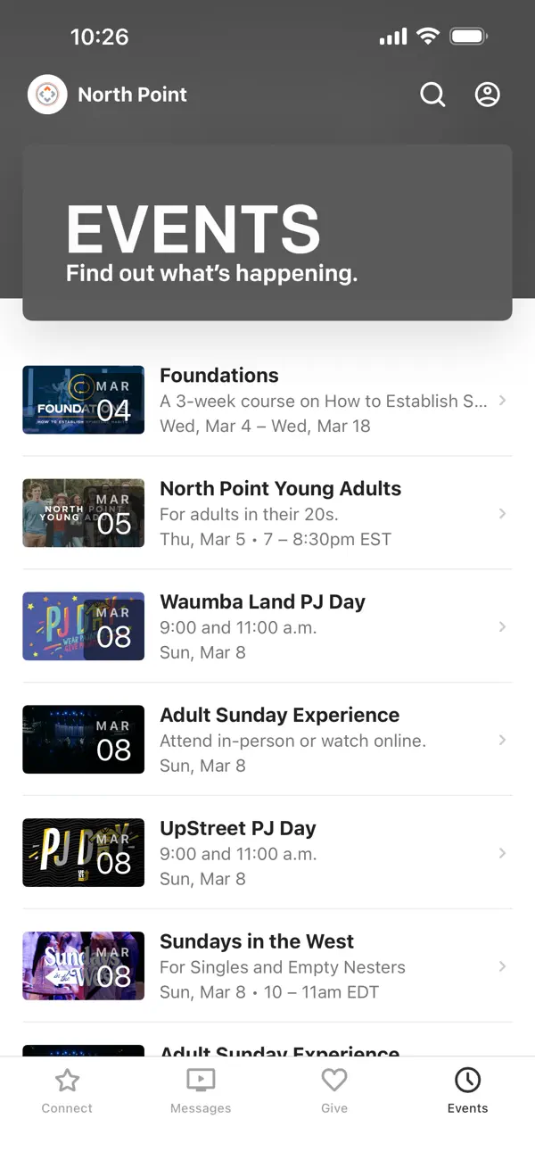 Screenshot #3 pour North Point App