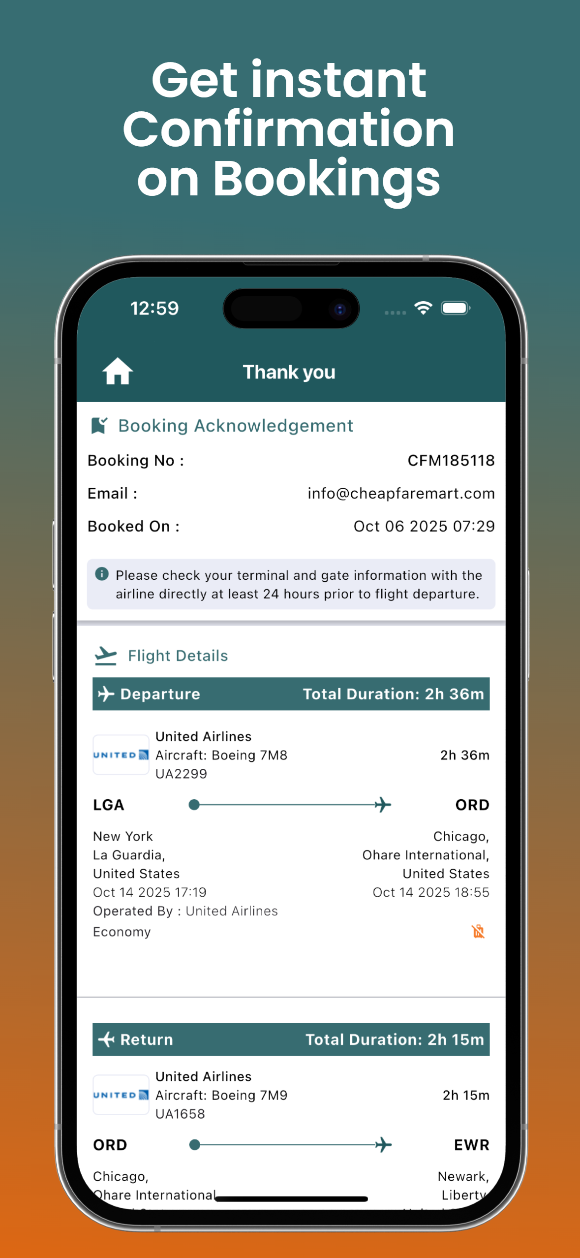 Cheapfaremart : Flights screenshot 6