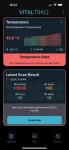 VitalTraq screenshot #1 for iPhone