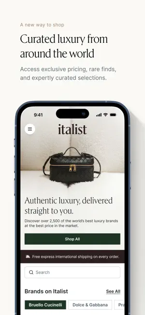 italist — Luxury Shopping screenshot 2