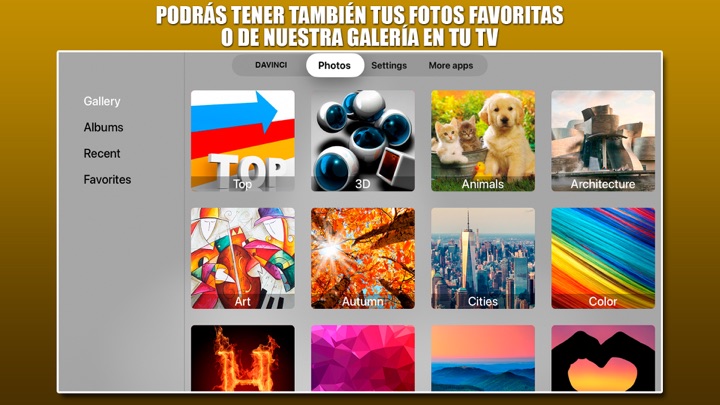 Captura de pantalla de la aplicación