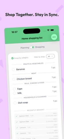 Intolist screenshot