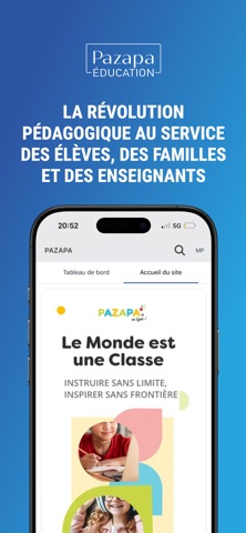Pazapa éducation screenshot