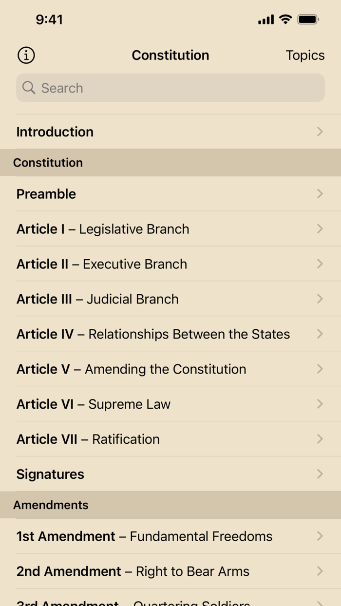Annotated Constitution