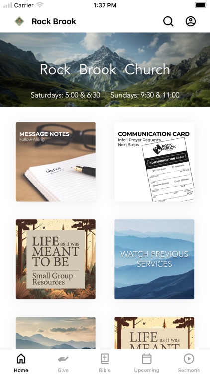 Rock Brook Church App