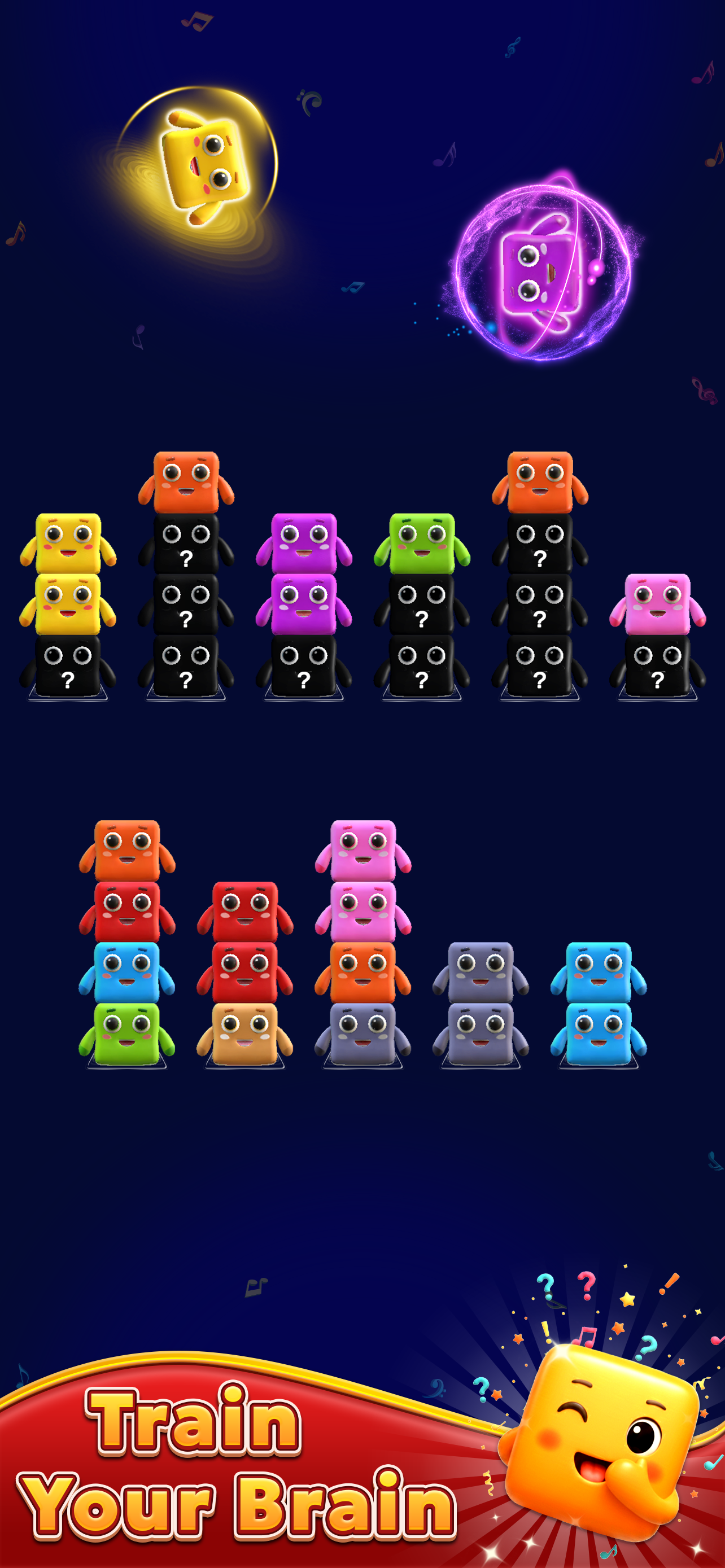 Singing Cubes Sort screenshot 6