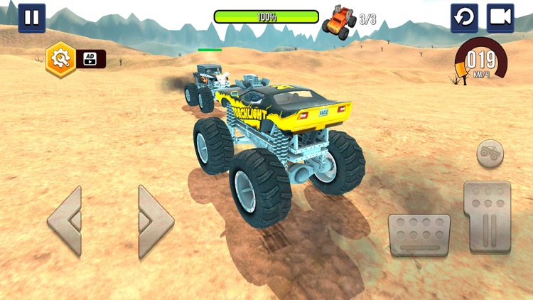 MonsterTruck Desert Abu Dhabi