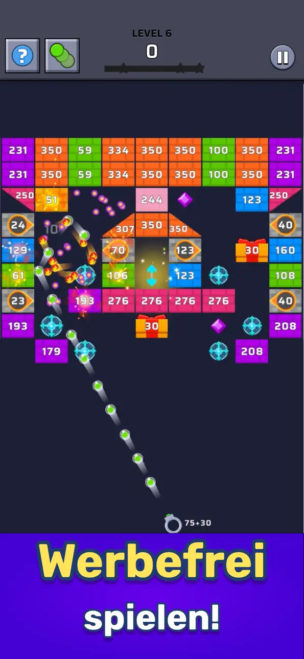 Brick Out - Shoot the ball Hack screenshot 6 - iOS game interface
