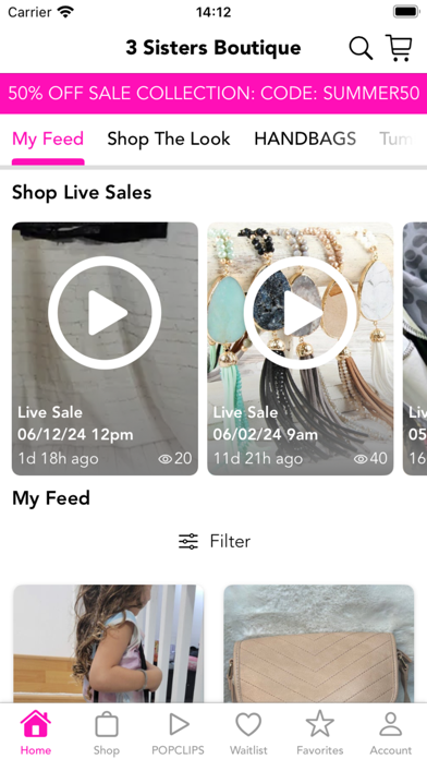 3 Sisters Boutique Screenshot