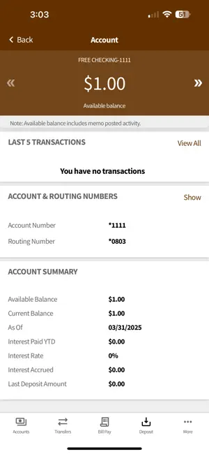 Patterson State Bank screenshot 1