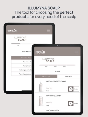 Sensus App iPad screenshot